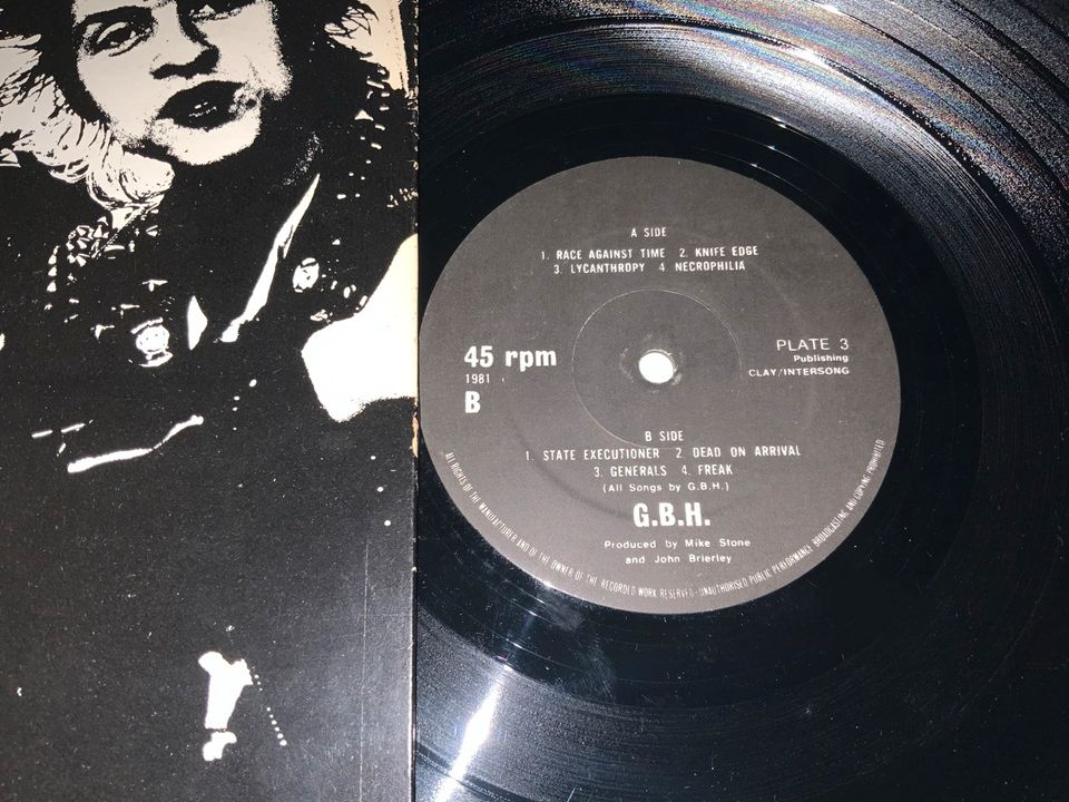 Charged GBH - 12“ Original Vinyl 1981 LP  Discharge Punk Hardcore in Neu Wulmstorf