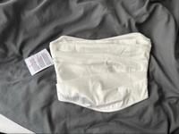 Weißes Crop Top | Bandeau mit Reißverschluss Stuttgart - Stuttgart-Ost Vorschau