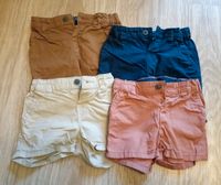 4 kurze Chinos/ Hosen/ Shorts H&M Gr 74 beige, braun, blau, rost Hessen - Bad Homburg Vorschau