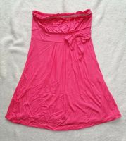 Bandeau Kleid Minikleid Schleife Gr. 34/36 Coral Pink Sachsen - Thiendorf Vorschau