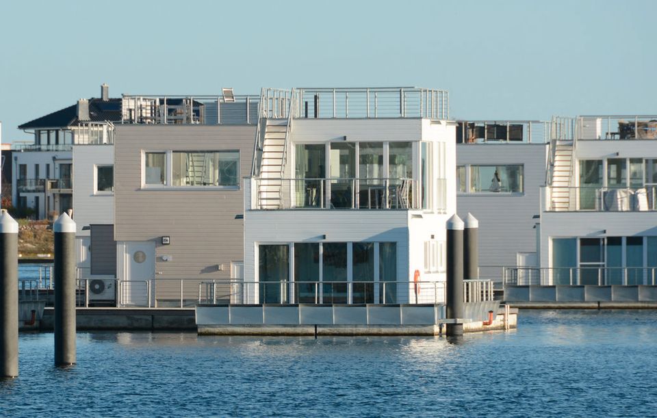 Auf dem Wasser zu Hause, schwimmendes Haus in Endlage! in Kappeln