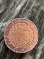 Strichmännchen 2 Euro Münze (Slowensko) Nordrhein-Westfalen - Erftstadt Vorschau