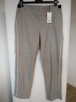 Opus Edira Check Damen Hose beige schwarz gr. 40 L Stoffhose karo Bayern - Grafenau Vorschau