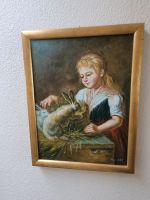 Wandbild - Mädchen mit Hasen Nordrhein-Westfalen - Velbert Vorschau