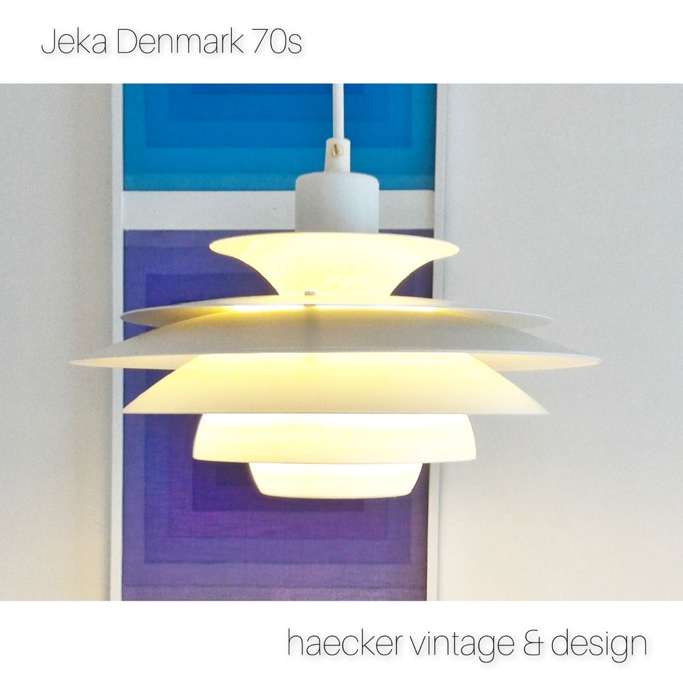 Lampe zu danish design retro poulsen ph JEKA lyfa midcentury teak in Berlin