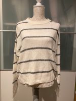 Pullover Sweater Weiß grau gestreift Divided H&M Neu Größe M Baden-Württemberg - Löffingen Vorschau