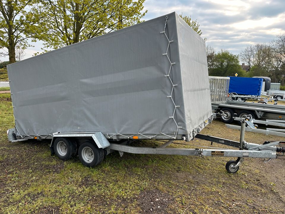 Humbaur Autotrailer Kippbar mit Hochplane gebraucht in Owschlag