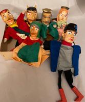 Handpuppen DDR, geschnitzt aus dem Erzgebirge Sachsen - Geithain Vorschau