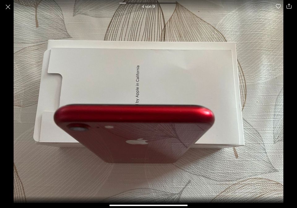 Handy iPhone 8 ,64GB ,Red in Ellrich