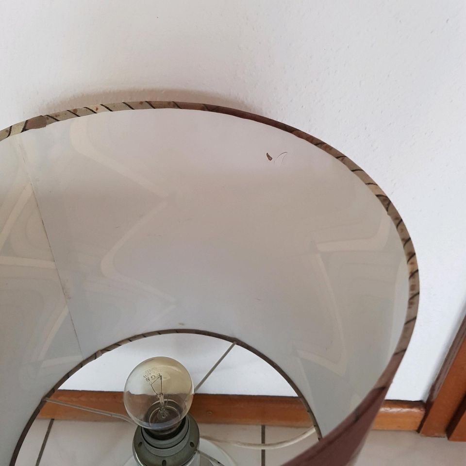 Lampe Tischlampe Retro Space age 70er 70iger 70s 70ger in Krefeld