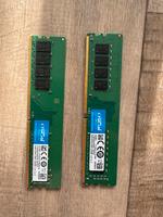 Crucial DDR4 RAM – 16GB (2x 8GB) – 2400MHz, 1.2V Sachsen - Chemnitz Vorschau