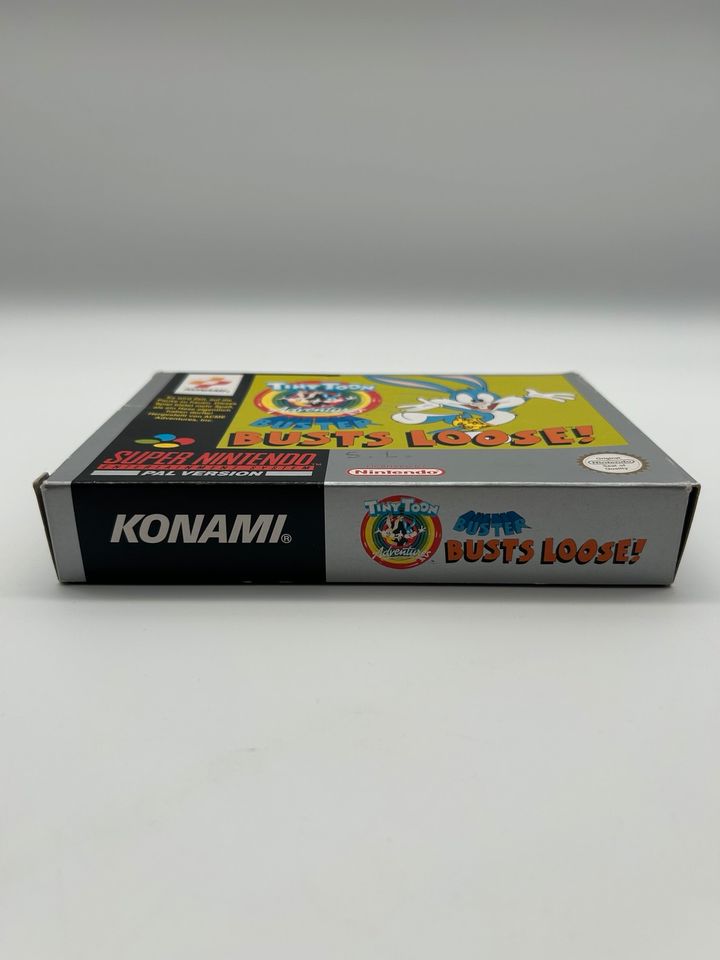 Super Nintendo - SNES - Tiny Toon Buster Busts Loose!  - OVP in Reiskirchen
