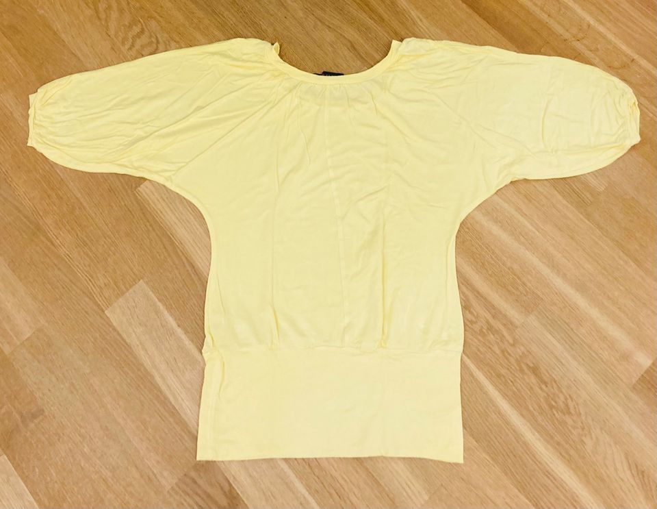 Gelbes Damen Sommer Shirt mit 3/4 Ärmel von Melrose in München