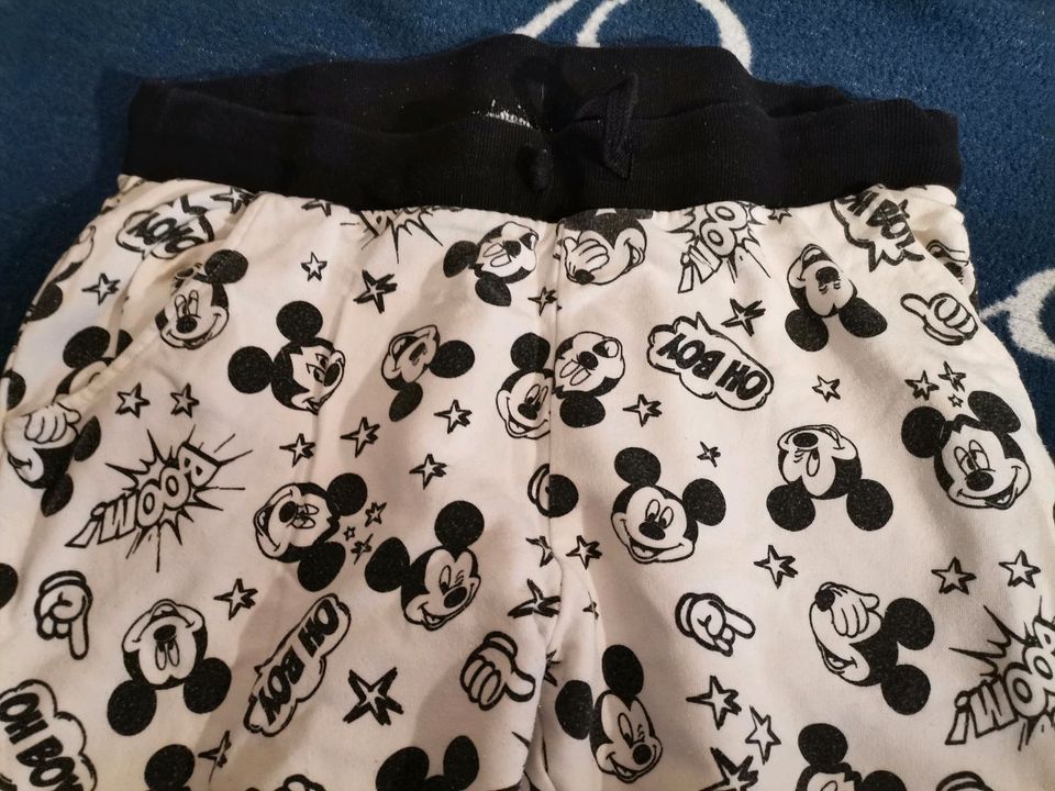 3 Schlafanzüge Shein + Schlafanzughose Disney Mickey Mouse Gr. L in Wolfhagen 