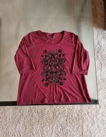 3/4 Arm T-Shirt Yessica C&A weinrot bordeaux rot XL Glitzerstein Bayern - Schweinfurt Vorschau