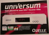 Universum DVB-T-Receiver 450a Nürnberg (Mittelfr) - Aussenstadt-Sued Vorschau