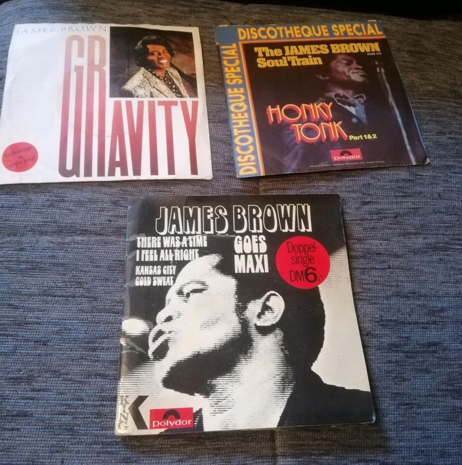 James Brown Erstauflage Single Sammlung Schallplatte Vinyl Blues in Leverkusen