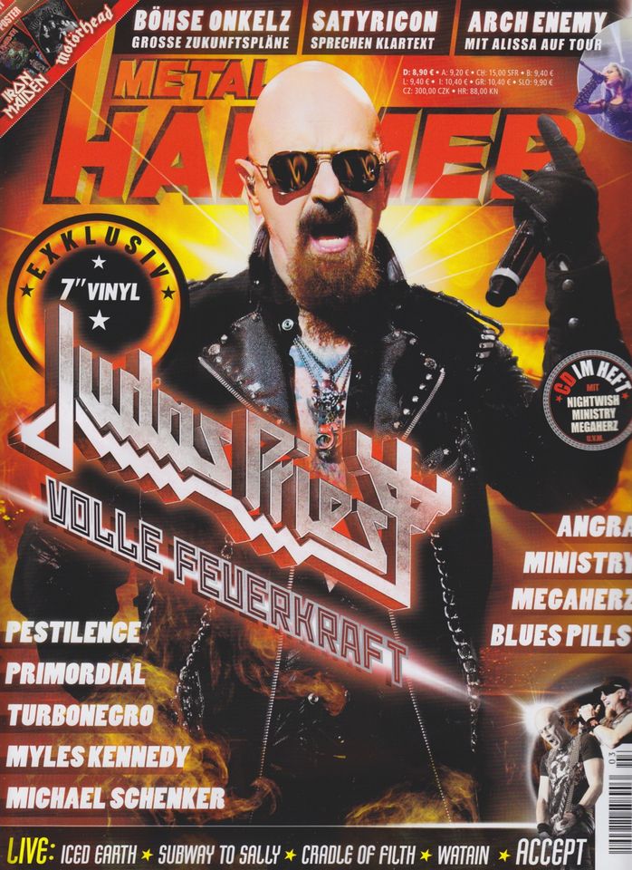 METAL HAMMER • MÄRZ 2018 + VINYL-EP FIREPOWER + CD / POSTER • NEU in Dingelstädt