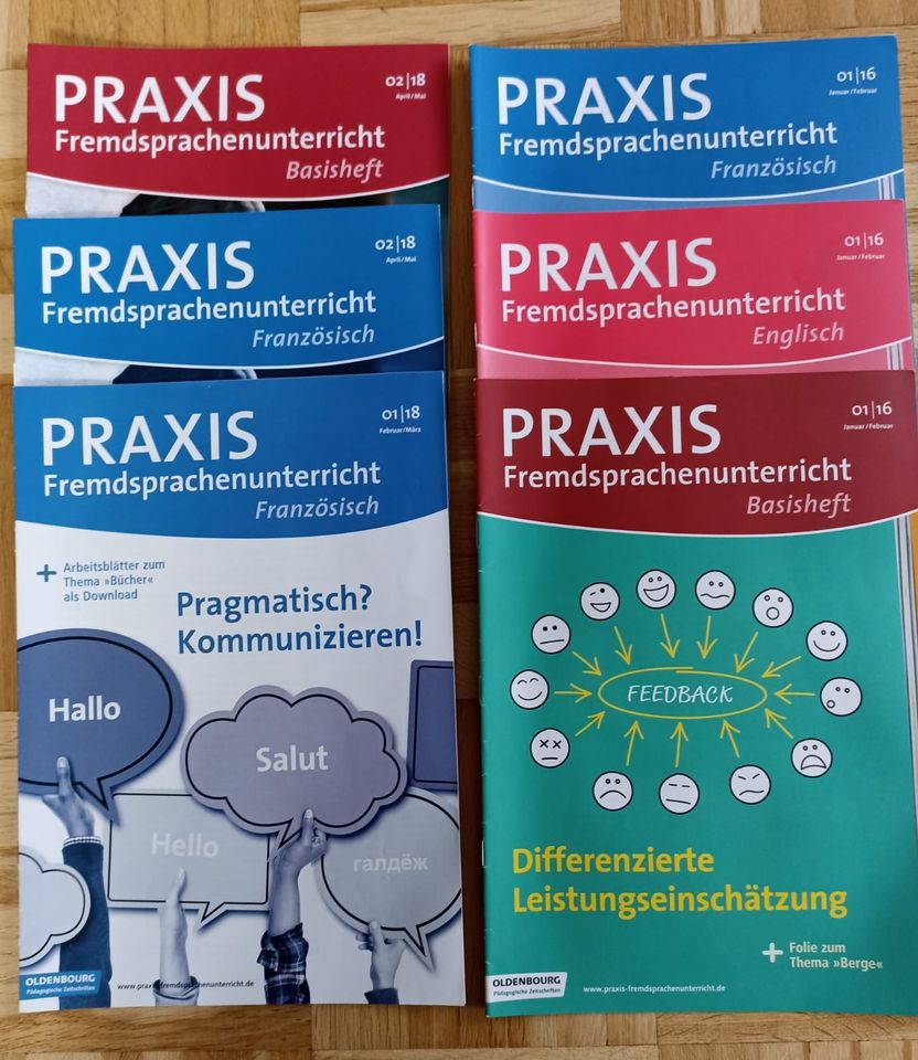 6 Praxishefte Fremdsprachenunterricht in Rastede