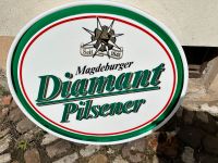 Leuchtreklame Magdeburger Diamant Brauerei Sachsen-Anhalt - Wanzleben Vorschau