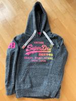 SUPERDRY Hoodie XS * blau meliert * sehr guter Zustand Nordrhein-Westfalen - Burbach Vorschau