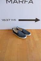 Eden Slipper Halbschuhe Slipons flach schwarz weiß Gr. 39 Neuhausen-Nymphenburg - Neuhausen Vorschau