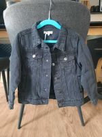 Jeansjacke schwarz junge 110 LC Kids Druckknöpfen Sachsen-Anhalt - Tangermünde Vorschau