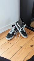 Getragene Original Vans Sk8 Hi in Schwarz Hamburg-Mitte - Hamburg Hamm Vorschau