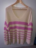 Pullover Damen Baumwolle C&A gr. L 48 Pink beige Nordrhein-Westfalen - Monheim am Rhein Vorschau