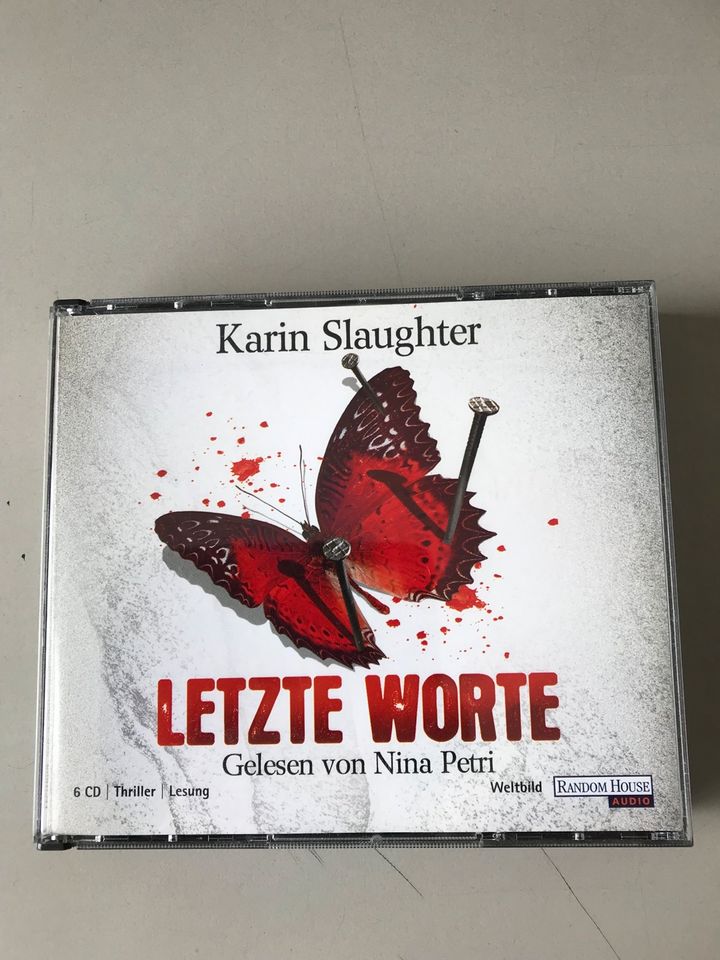 Karin Slaughter Letzte Worte 6 CD Lesung in Düsseldorf