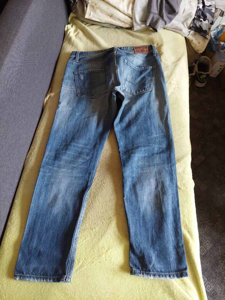 Jack Jones Jeans blau 34/32 used look in Seelze