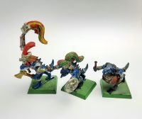 Warhammer Fantasy Echsenmenschen 6 Sauruskrieger + Kommando Zinn Berlin - Spandau Vorschau