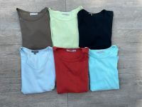 6 x Basic T-Shirts in Gr. S/M von StreetOne, S.Oliver,Multiblue Hessen - Dietzenbach Vorschau