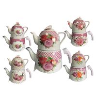 Teekanne mit Rosenmuster Keramik Teekanne Teekannen Set Berlin - Charlottenburg Vorschau