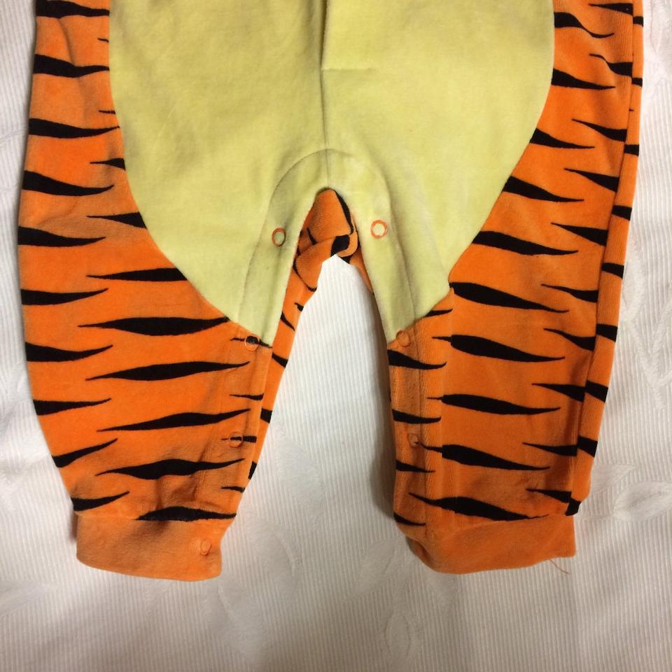 DISNEY TIGGER Gr. 74 80 Strampler Anzug Kapuze Ohren NEUwertig in Herford