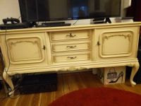 Chippendale Schleiflack Shabby Chic Vintage Antik Sideboard creme Kreis Ostholstein - Lensahn Vorschau