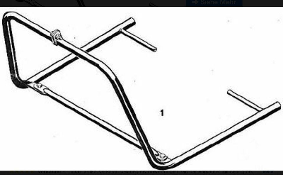 Hercules Ultra Sturzbügel Bügel gesucht in Plettenberg