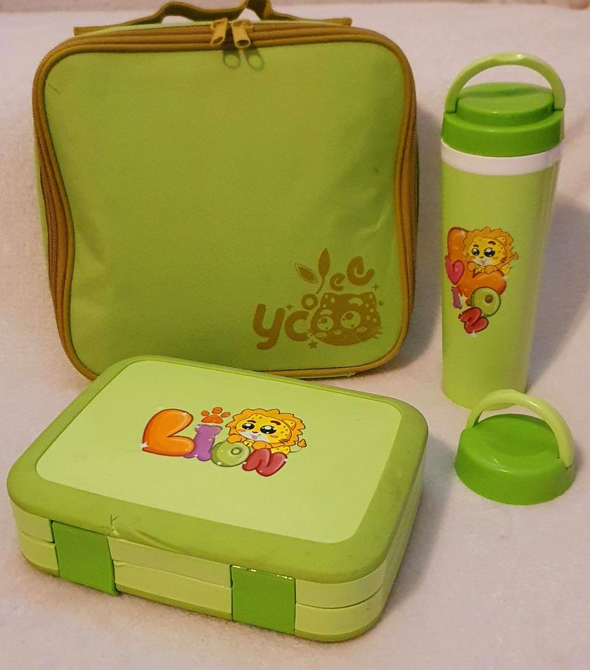 BENTO BOX BECHER TASCHE TRINKFLASCHE PAUSENBROTE Schule Kindergar in Alsenz