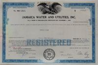 Jamaica Water and Utilities,  6 1/2 % Namensschuldverschreibung Sachsen - Görlitz Vorschau