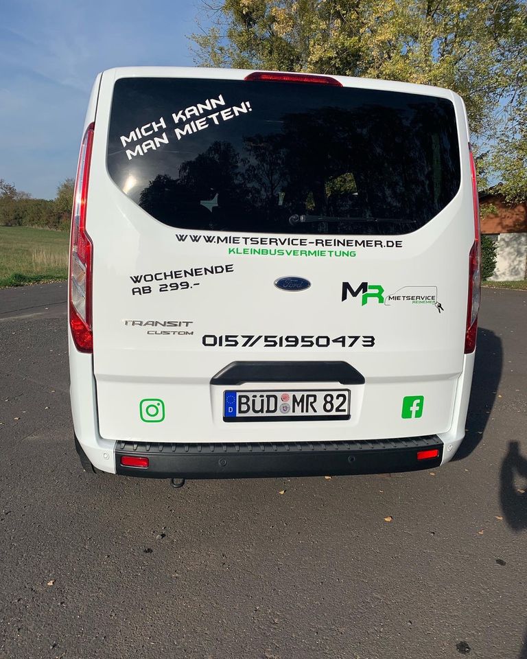 9 Sitzer, Mieten, Ford Transit, Urlaub, Ferien, Autovermietung in Ortenberg