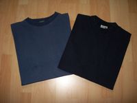 2 dunkelblaue T-Shirts Gr. L 52/54 Hessen - Butzbach Vorschau