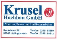 Maurer / Hochbaufacharbeiter / Betonbauer Nordrhein-Westfalen - Lüdinghausen Vorschau