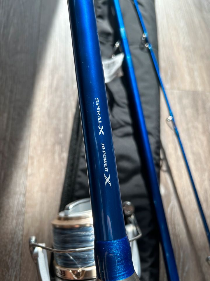 2x Brandungsrute Shimano Surf Leader Ultra 425BX + 2x Ultegra XSB in Zeulenroda-Triebes