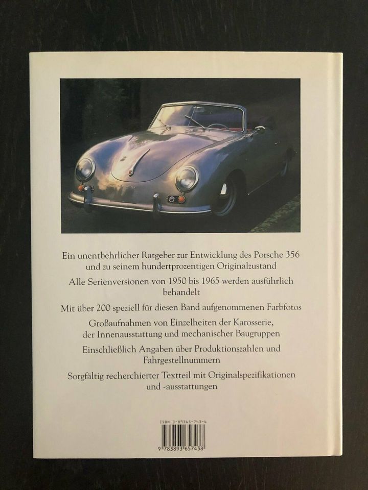 Buch ´Porsche 356 I Das Original´ in Saarlouis