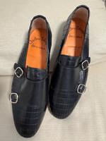 SANTONI DOUBLE MONK LOAFER LEDER MOCASSINO Düsseldorf - Bilk Vorschau