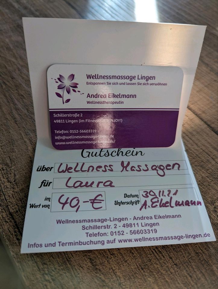 Wellnessmassage Lingen in Lingen (Ems)