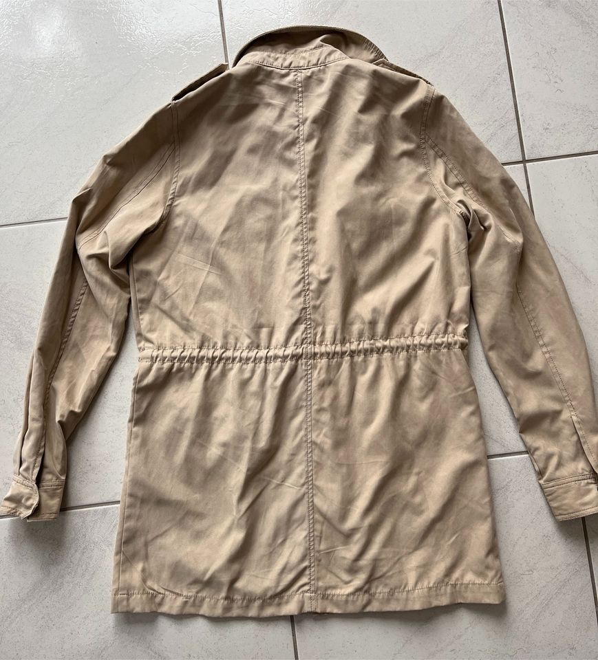 Vila Jacke lang XS 34 dünn Übergang beige Parka in Rieden b Kaufbeuren