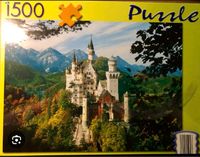 1500 Teile Puzzle Schloss Neuschwanstein - ohne Karton Innenstadt - Köln Deutz Vorschau