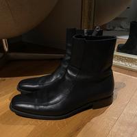 Bally Boots Stiefel in schwarzem Leder Hamburg-Mitte - Finkenwerder Vorschau