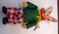 Alter DDR Osterhase,  Laufhase zum Aufziehen. Incl. Schlüssel Sachsen - Lichtenstein Vorschau